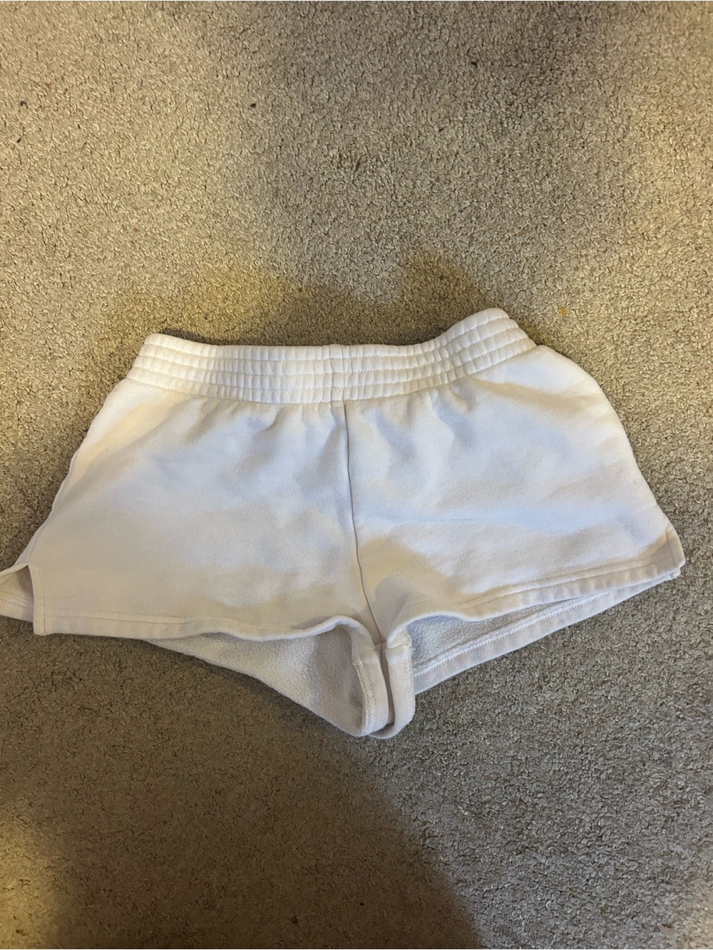 TNA White Terry Athletic Lounge Shorts